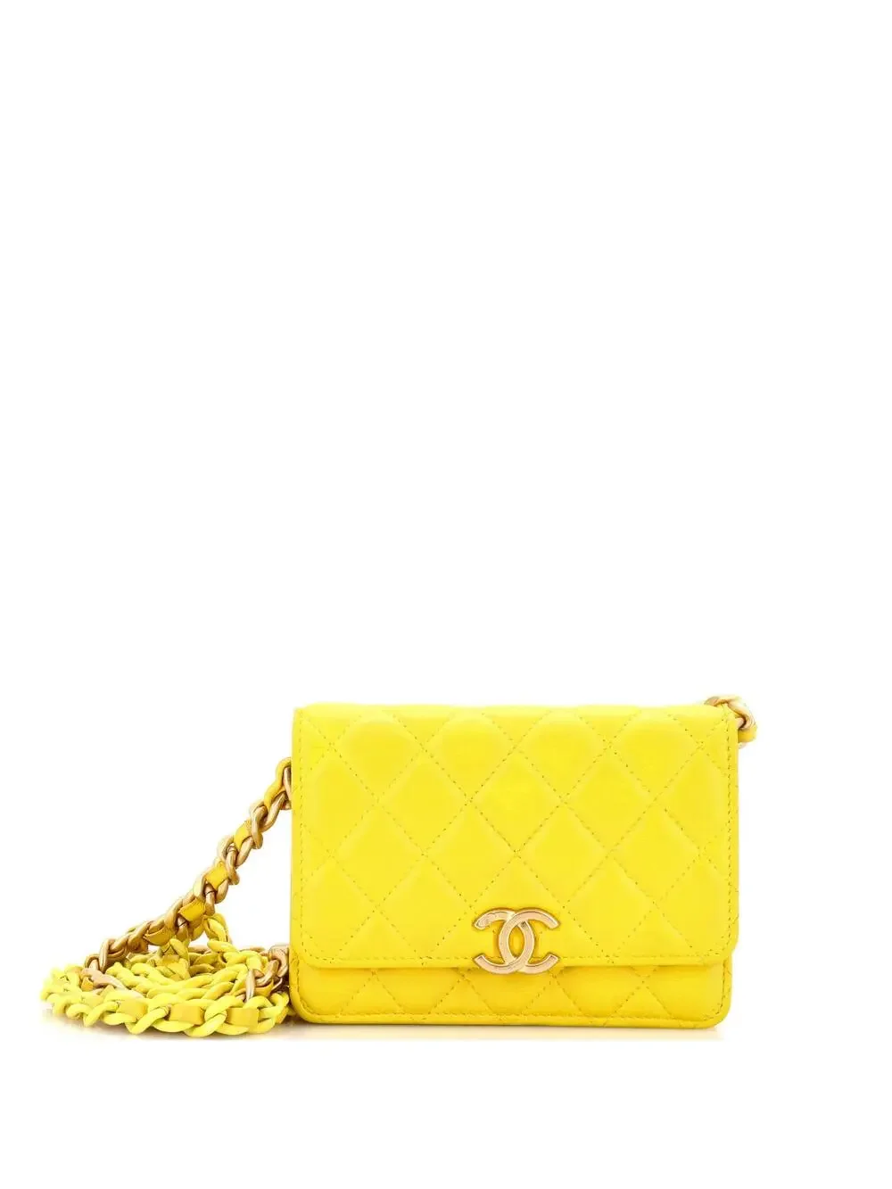 Chanel Lacquered Metal Cc Wallet On #290809C48B